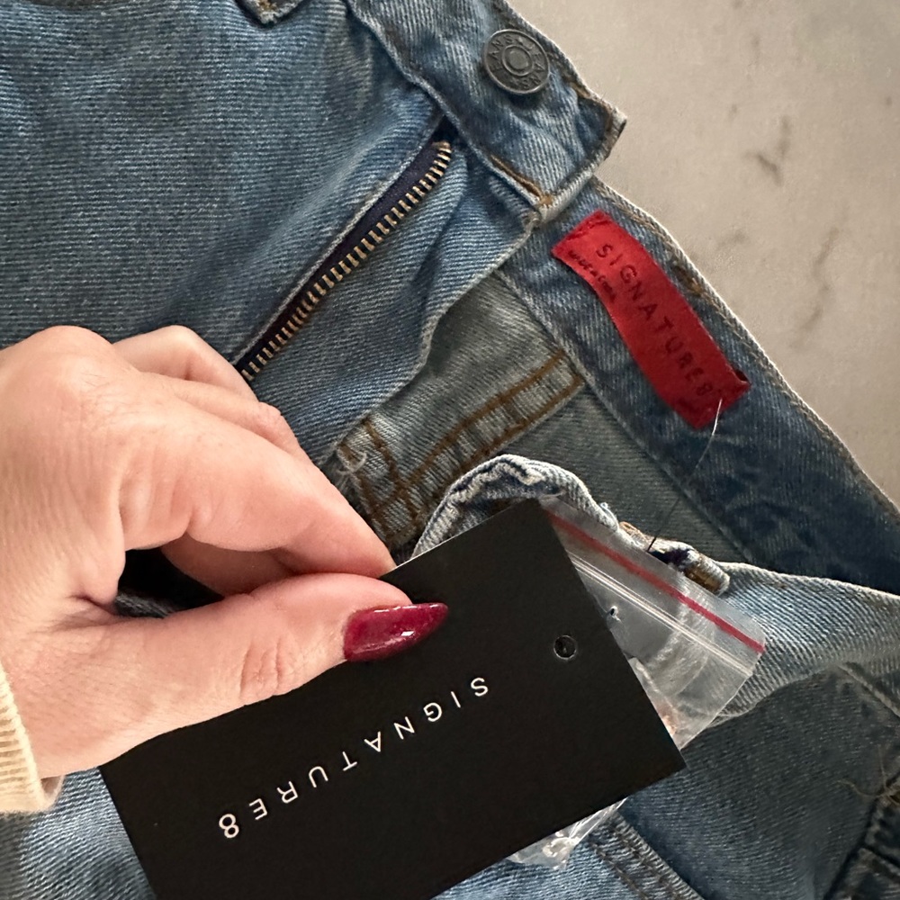 Denim shorts NWT